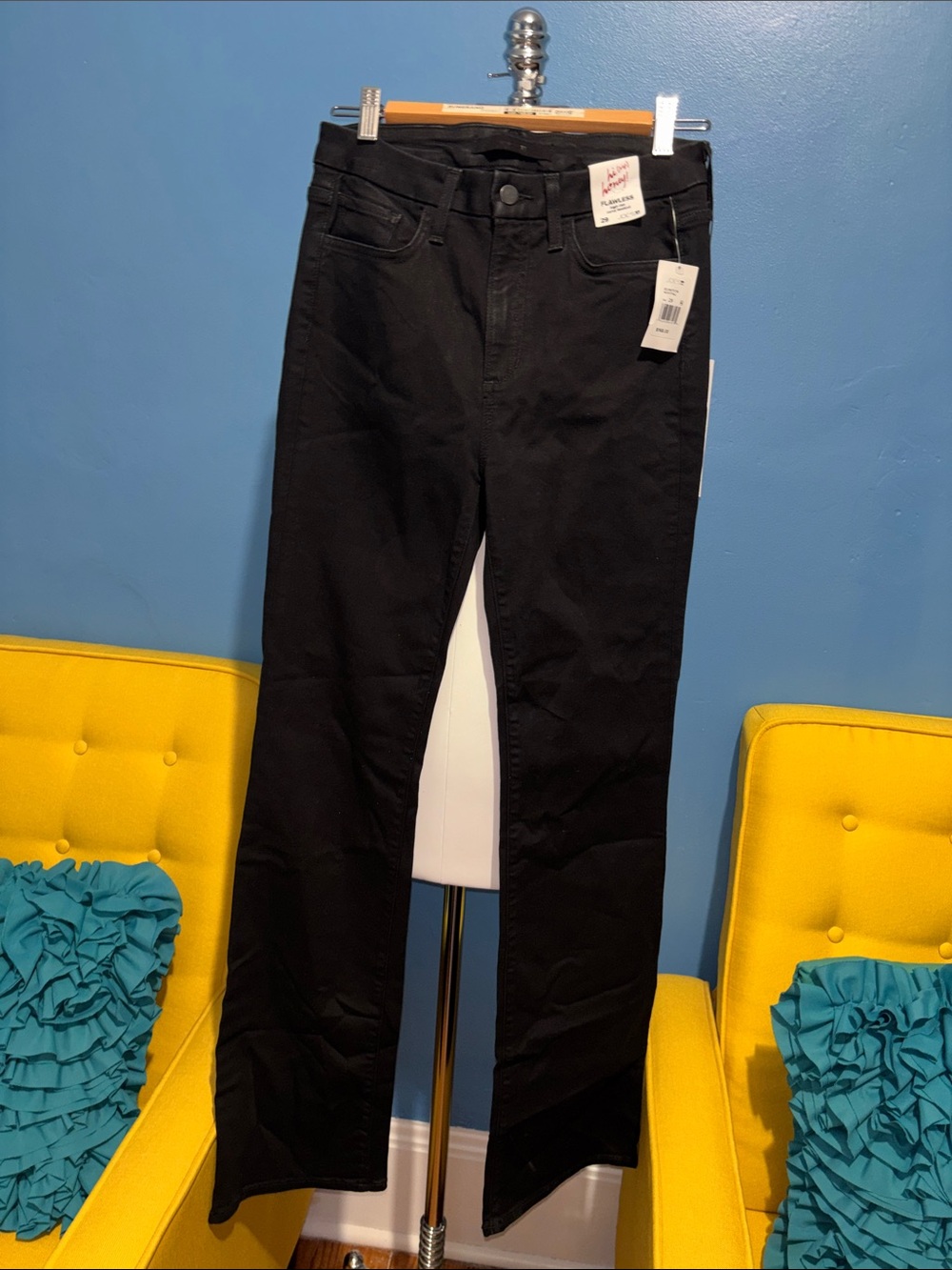 Joe's Jeans Straight Leg Jeans - Black